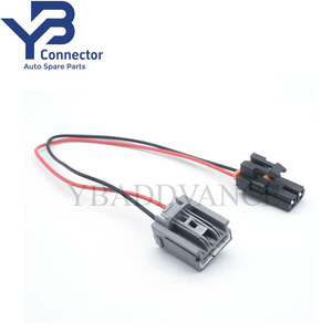 Kustom perempuan 2 Pin AC pemanas Blower Motor Resistor kawat Harness untuk GMC Sierra Yukon XL Chevy - Product Image 2
