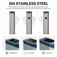 Sistema de Control de Acceso con Lector de Tarjetas RFID, Reconocimiento Biométrico, Puerta de Alta Seguridad para Peatones, Torniquete ESD, Barrera Abatible