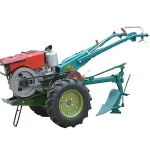 Factory Wholesale Walk-Behind Tractor Supporting Agricultural Tools Single Double Share Plough Flip Plow