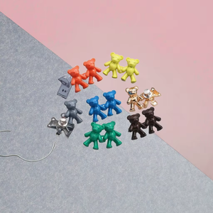 <span class=keywords><strong>Boucle</strong></span> <span class=keywords><strong>d</strong></span>'<span class=keywords><strong>ours</strong></span> en stock pour jeans - Boutons-pression en alliage de zinc multicolores, outil de réglage de la taille - Product Image 4