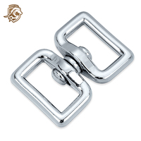 HORSELOVE Boucle pivotante en forme de 8 25*51mm 102095 Quincaillerie pivotante Mousqueton en alliage de zinc Durable Haute qualité Personnalisable