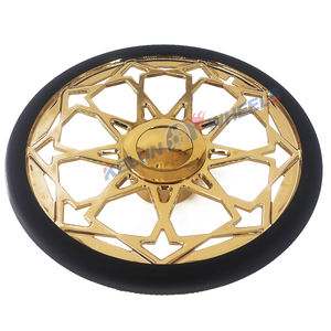 स्टीयरिंग व्हील 15 इंच गोल्ड/क्रोम फेस जाली फोर्जीटो स्टीयरिंग व्हील - Product Image 5