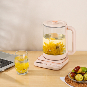 Nhà Máy Bán Buôn Ckd <span class=keywords><strong>Skd</strong></span> Thủy Tinh Điện Ấm Đun Nước Sức Khỏe Nồi Đa-Chức Năng Ấm Đun Nước 1.8L Nước Và Điện Trà Ấm Đun Nước - Product Image 2