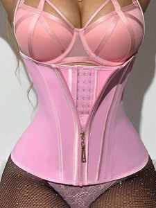 Corsetto da donna Fajas Colombiana girovita alta compressione regolabile cerniera corpo Shaper addome disossato cintura guaina Shapewear - Product Image 5