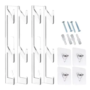 Support de rangement universel pour manette de jeu Support mural pour écouteurs Support transparent pour <span class=keywords><strong>ps5</strong></span> SLIM/PS4 Accessoires - Product Image 1