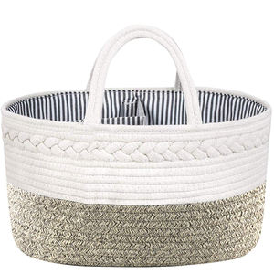 Vente chaude prix <span class=keywords><strong>de</strong></span> gros bébé pépinière couche Caddy sac <span class=keywords><strong>de</strong></span> rangement panier bébé douche cadeaux pour nouveau-né bébé paniers pour le stockage - Product Image 3