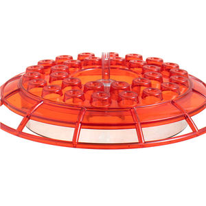 Abreuvoir d'eau pour oiseaux mangeoire à colibris sauvage diverses stations d'alimentation à <span class=keywords><strong>nectar</strong></span> suspendues en plein air rouge vif - Product Image 4