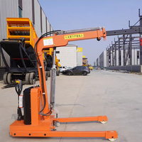 Mini-grue électrique pliable de 1 tonne, 220V, treuil de levage portable pour la maison, le garage et les projets de bricolage