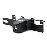 Kamera Termal Otomotif LHODR 384x288 Penglihatan Malam AI Deteksi Pejalan Kaki Kendaraan Hewan Android Dual USB 50Hz