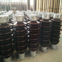 Aislador de Cerámica para Pasadores, Carcasa Aislante de Porcelana para Tuberías, Buje de Transformador 24kV 2000A-8000A para Alta Tensión