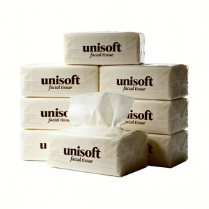 Fazzoletti per il Viso in Confezione Morbida a Basso Prezzo, 2 Veli, 320 Fogli, Flessibili e Personalizzabili, in Bambù per Casa - Product Image 1