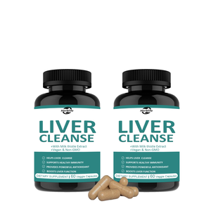 كبسولات شوك الحليب لتنظيف الكبد من إنتاج الشركة الأصلية، مكمل طبيعي لدعم صحة الكبد مع خلاصة الخرشوف للرجال والنساء - Product Image 2