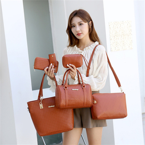 Nouvelles dames beauté épaule femmes 6 pièces grand sac à main ensembles mode sacs à main - Product Image 6