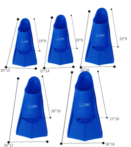 <span class=keywords><strong>Aletas</strong></span> de Natación de Silicona Compactas para Viajes, <span class=keywords><strong>Aletas</strong></span> de Natación y Esnórquel para Hombres y Mujeres. Comodidad Revolucionaria en Tierra y <span class=keywords><strong>Mar</strong></span> - Product Image 6
