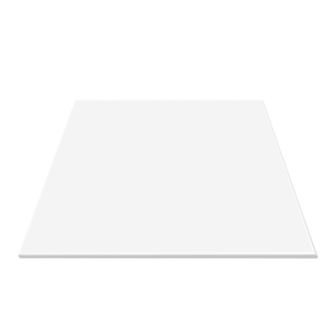 Placas de Techo Modernas Cuadradas de PVC Blanco de 24 x 24, Insonorizantes y Resistentes al Fuego, para Montaje en Rejilla de Techo, para Edificios de Oficinas - Product Image 1