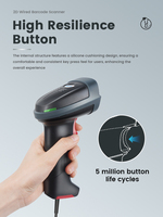 Escáner de Códigos de Barras XB-D15 Syble, Nuevo Lanzamiento, Económico, 1D 2D, Verificador de Precios, Android, Portátil, Con Cable, QR, PDF417