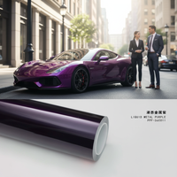 Film de protection de peinture auto-réparateur transparent et coloré en TPU PPF