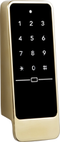 Serrure de cabinet à code temporisé Ttlock, application mobile pour ouvrir le casier, alliage de zinc, acier, portes en bois, carte M1 pour données cloud