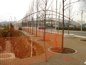 Chất lượng cao tùy chỉnh 244gsm ngoài trời hàng rào an toàn nhựa hàng rào mắt lưới cho cảnh báo - Product Image 4