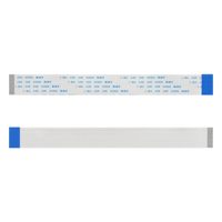 Kabel pita datar FFC FPC fleksibel, kabel 0.5MM 1.0MM Pitch 4/6/8/10/12/14/16/18/20/22 Pin FPC untuk layar LCD elektronik
