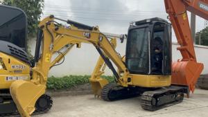 2021 modèle Caterpillar CAT305.5 Mini pelle utilisée 5ton Machine 47kW chenille Hengli moteur hydraulique - Product Image 4