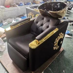 Popular Barer Bed Electric Salon <b>Shampoo</b> <b>Chair</b> Barber Shop Equipment Multifunctional <b>Shampoo</b> Bed Colors Can Be Customized - Product Image 2