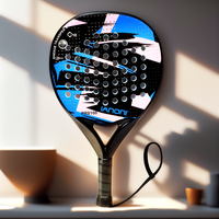 Raquetas de Pádel CASTON SPORTS PR8100 de Alta Calidad con Núcleo de Espuma EVA Duradera, Raqueta de Tenis de Pádel, Raqueta de Pádel