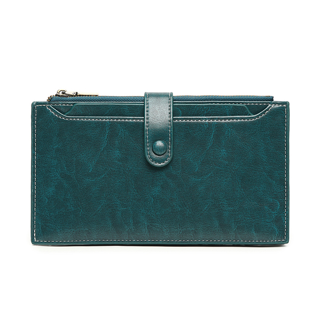 2025 Latest RFID Designer Woman Leather Purses Multifunction Ladies Clutch Purse Fashionable Woman Card Holders Wallet