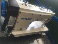 Machine à coudre industrielle à point droit à entraînement direct WD-W7-D1 avec prix compétitif, fournie par l'usine