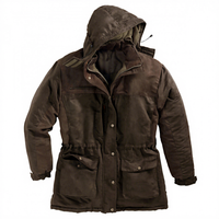 Veste de chasse pour homme respirante de haute qualité personnalisée, tissu en toile 100% coton, hiver, avec capuche
