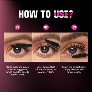 <span class=keywords><strong>Mascara</strong></span> noir imperméable pour tous les produits <span class=keywords><strong>de</strong></span> maquillage allongeants, extension <span class=keywords><strong>de</strong></span> cils, <span class=keywords><strong>mascara</strong></span> effet 4D, cosmétiques coréens - Product Image 2