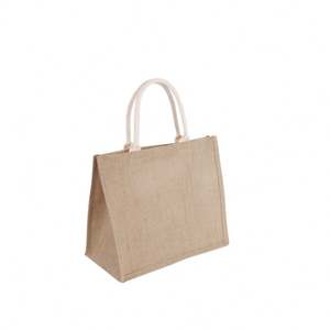 Mingyu Linen Beach Cartoon <b>Shopping</b> Cotton Small Jute Bags India - Product Image 5