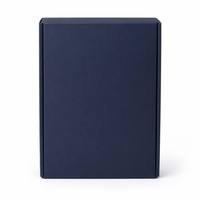 Caja de Cartón Corrugado Azul Marino con Logotipo Personalizado, Embalaje de Envío Reciclable de Kraft para Regalos, Comercio Electrónico, Precio de Fábrica al por Mayor