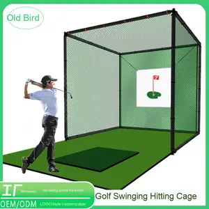 ชุดตาข่ายฝึกซ้อมกอล์ฟขายดีข้ามพรมแดน สำหรับใช้ในร่มและกลางแจ้ง วัสดุไนลอน - Product Image 2