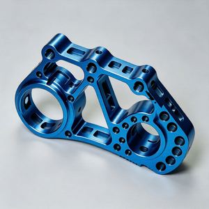 Soporte de Motocicleta de Doble Orificio de Aleación de Aluminio Mecanizado por CNC, Piezas de Repuesto Anodizadas Personalizadas de Guangdong - Product Image 3