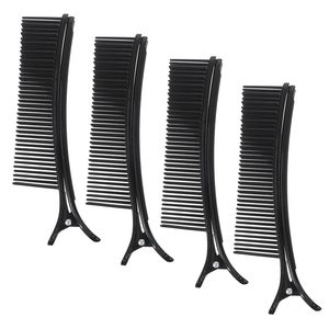 <span class=keywords><strong>Pince</strong></span> à <span class=keywords><strong>cheveux</strong></span> personnalisée avec logo, peigne de sectionnement, pinces de coiffure, outils de pose d'extensions capillaires de haute qualité, pinces de coiffure pour salon et barbier - Product Image 1