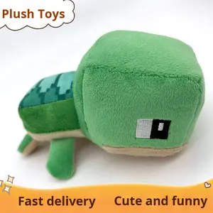 Nouveau pour confortable Ender Dragon assis Pose en peluche <span class=keywords><strong>Steve</strong></span> dauphin tortue rempli PP coton lavé techniques Type de couette - Product Image 2