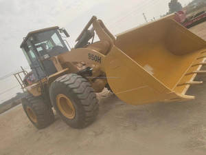 Moteur CAT de chargeur sur pneus avant Caterpillar 950H d'occasion de haute qualité à bas prix à Shanghai en Chine pour les fermes - Product Image 2