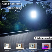 Altavoz Solar OTHC con Luz LED, Directo de Fábrica, OEM/ODM, Impermeable, Cinco Niveles de Atenuación, Recargable por USB, para Obras de Construcción
