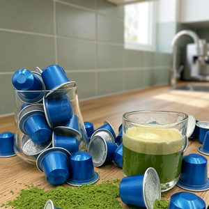 Cápsulas de Matcha Saludables Ricas en Antioxidantes, Cápsulas de Té Verde Keto-Friendly para Pérdida de Peso y Desintoxicación, Marca Privada, Venta al por Mayor, OEM - Product Image 1