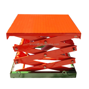 <span class=keywords><strong>Mesa</strong></span> elevadora de tijera electrohidráulica de perfil superbajo, sin foso, certificada CE, de 100 kg, con rampa fija de acero inoxidable para la marca - Product Image 4