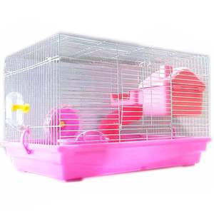 Cage à Hamster Portable Petite Cage à Hamster en Plastique Transparente Château de Luxe Cage à Hamster pour Villa Hamster Fournitures pour Hamster - Product Image 5