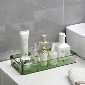 Organisateur de cuisine, boîte de rangement pour réfrigérateur en PET pour les boissons, les canettes, les bouteilles, bacs de rangement empilables pour réfrigérateur avec poignée - Product Image 2