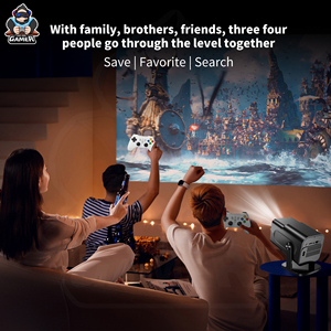 Mới Hcs350 Pro + Máy Chiếu 1080P Độ Phân Giải 450 ANSI Lumen 8G Android 16.0 30000 + Trò Chơi 2G RAM Điều Khiển Bằng Giọng Nói Nhà Máy Ban Đầu - Product Image 6