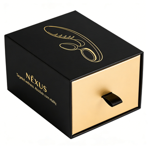 Boîte en papier rigide personnalisée avec logo imprimé pour kit de plaisir en couple, emballage pour produits sexuels masculins et féminins - Product Image 3