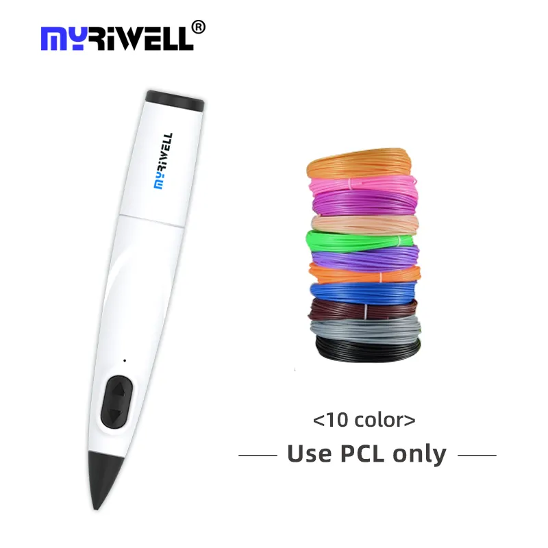 Myriwell ปากกา3d ของแท้,แบบเติมฟิลาเมนท์ Pcl อุณหภูมิต่ำ RP300B