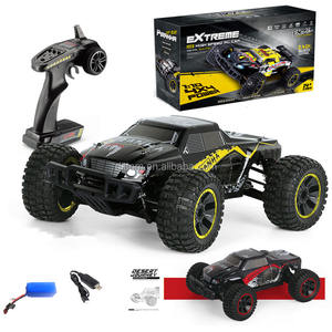 سيارة تسلق الصخور بدون فرشاة فائقة الأداء رباعية الدفع للطرق الوعرة بمقياس 1:10 مع تحكم عن بعد 2.4 جيجا هرتز وعجلات كبيرة للصحراء (سرعة 48 كم/ساعة) - Product Image 2