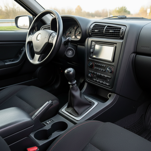 Funda de Palanca de Cambios Negra para Alfa Romeo 145 con Marco Pintado de Gris 969357916r, Pomo de Palanca de Cambios para Coche - Product Image 3