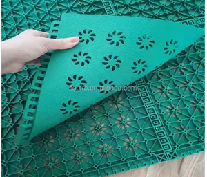 Baldosa de suelo TPE PP para cancha de baloncesto entrelazada ecológica - Product Image 2