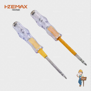 Crayon de tension de <span class=keywords><strong>testeur</strong></span> de <span class=keywords><strong>tournevis</strong></span> isolé multifonctionnel à double usage de vente chaude 2-en-1 pour des tests pratiques - Product Image 6